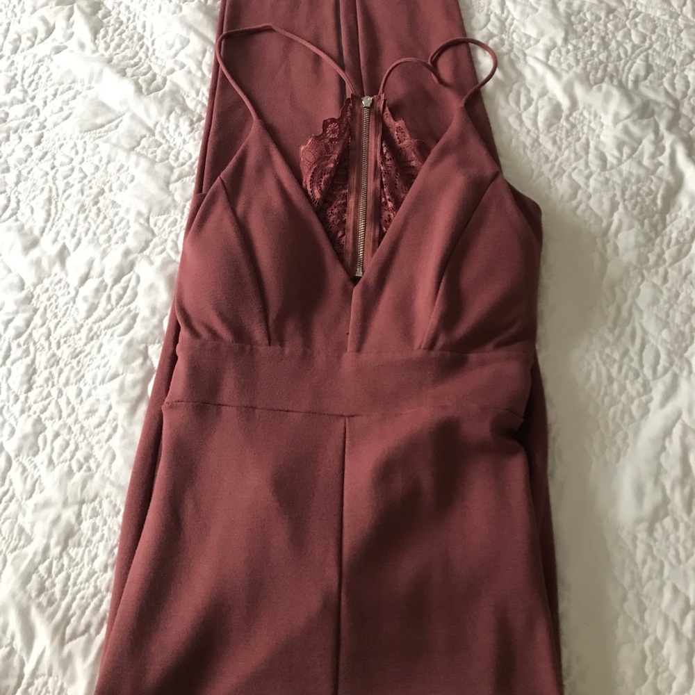 Mauve jumpsuit